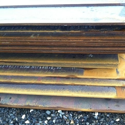 ASTM A36 Piring baja karbon Q235B S235JR 20*2000*12000mm Untuk Piring Kapal Tekanan