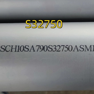 Stainless Steel Super Duplex 2507 S32750 Seamless Pipe Jadwal 80 Diameter 1 inci DIN1.4410 Bar Kerongkongan