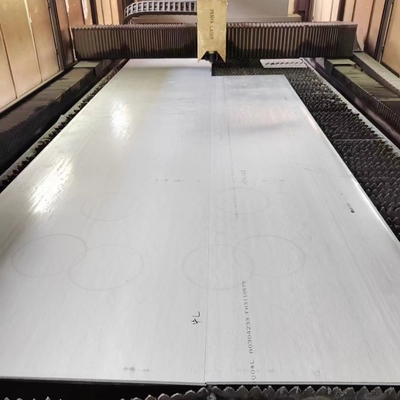 304L S30403 Plat baja tahan karat bergelombang panas SS 304L Plat Ukuran 5 x 1220 x 2440 mm Bahan SA-240