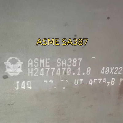 CS Piring baja boiler paduan 2000 x 12000 6 mm ASME SA387 Gr.22 CL2 Piring baja paduan