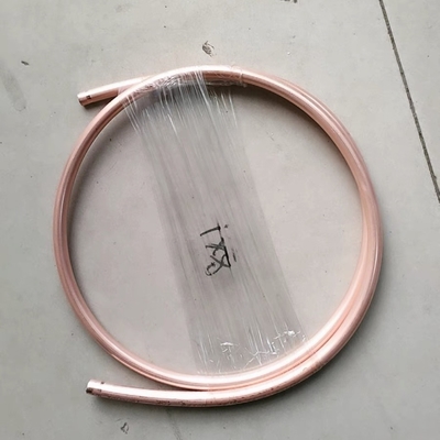 ASTM B280 Tembaga Murni 99,95% AC Pipa Tembaga Fleksibel Pipa Pancake Coil Tembaga