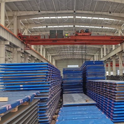 Bahan Lembar Baja Kekuatan Tinggi Eq70 Abs 12600 X 3000 X 70mm Dengan 3,2 Cert