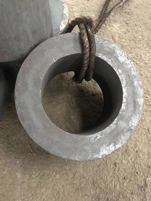 2507 Super Duplex Forging Steel Round Ring Permukaan Hitam  2507 Hollow Bar