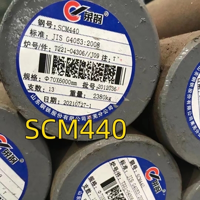 40Cr 80mm Panjang 6M SCr440 ASTM 5140 Alloy Steel Round Bar Rod