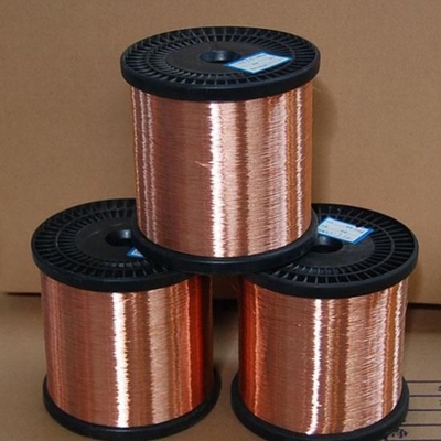 Red Copper Wire Bare Copper Wire Rods C1100 Bentuk Bulat Wire Tunggal Bentuk keras 0,3-3mm
