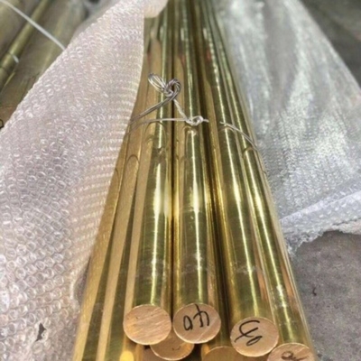 H59 C26800 Tulang pengelasan Bar Tembaga Kuning Hpb61-1 Hsi80-3 Cw614n H62 H59 Brass Cooper 50*1200MM
