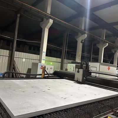 ASTM A240 SS 254SMO S31254 Tepi 6mm x 4' x 8 Lembar baja tahan karat DIN 1.4547 F44 40*1500*6000MM
