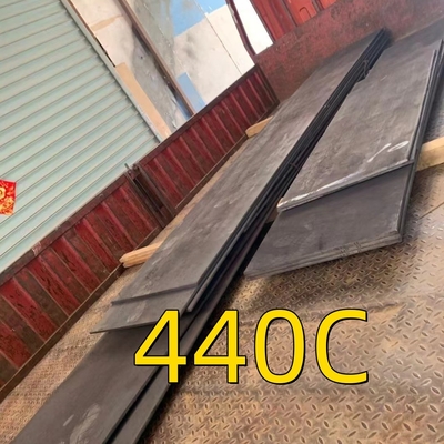 SUS440C Stainless Steel Flat Plate Bar SIZE 30MM X 115 X 2METER Digulung Panas 9Cr18Mo 440C