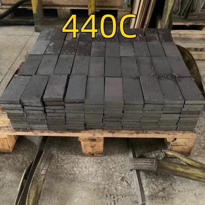 SUS440C Stainless Steel Flat Plate Bar SIZE 30MM X 115 X 2METER Digulung Panas 9Cr18Mo 440C
