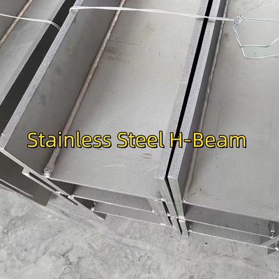 AISI 316L baja tahan karat Heb Beams ASTM A276 TP316L SS316L Profil 100X100X6X8 MM