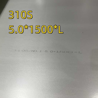 AISI 310S SUS310S Plat baja tahan karat Hot Rolled SS 310S PLATE 3MM X 1000 X 2000MM