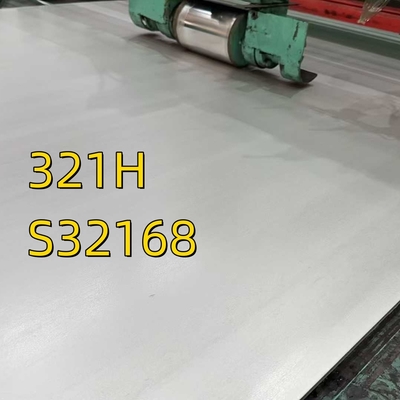 32168 321H Lembar baja tahan karat Hot Rolled ASME SA240 12*1500*6000MM
