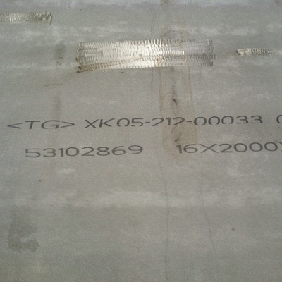 1D Permukaan Kelas 310S 310H Lempeng Baja Rinsless 1500-2000mm Lebar 3.1 Sertifikat