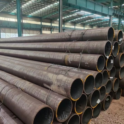 Pipa baja tahan karat 48x5mm ASTM A-335 Grade T5 P5 Sch40 ASME B36.10M L=6000mm