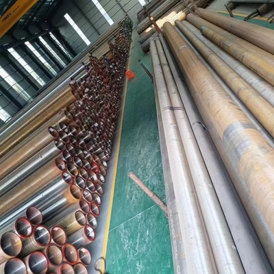 Pipa baja tahan karat 48x5mm ASTM A-335 Grade T5 P5 Sch40 ASME B36.10M L=6000mm