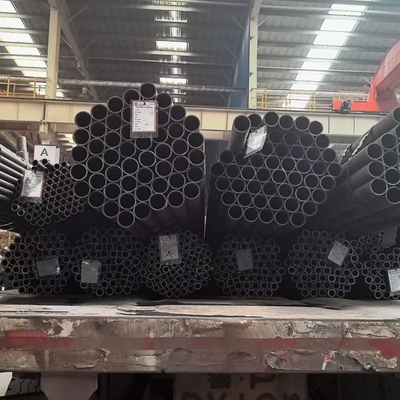 Pipa baja tahan karat 48x5mm ASTM A-335 Grade T5 P5 Sch40 ASME B36.10M L=6000mm