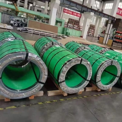 304 austenitic Cold Rolled Coils stainless steel dengan ketebalan 2,0 mm Lebar 1219 mm 2B Finish