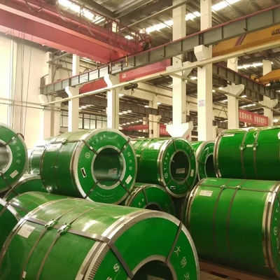 304 austenitic Cold Rolled Coils stainless steel dengan ketebalan 2,0 mm Lebar 1219 mm 2B Finish