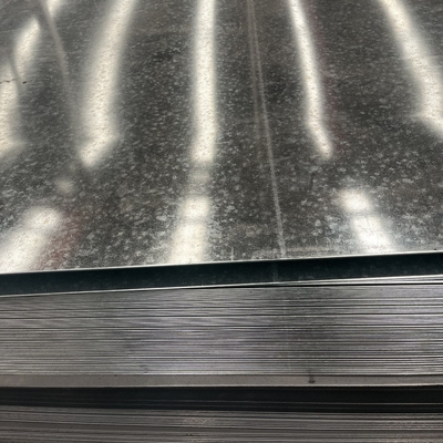 Lemparan 1.5mm CS ASTM A653 G90 Lembar Baja Pre Galvanis 1.5*1500*6000 EN10024 3.1