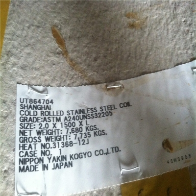 441 Lembar baja tahan karat Lembar logam EN 1.4509 Lembar Inoks 1.5*1260*2440mm Untuk sistem knalpot