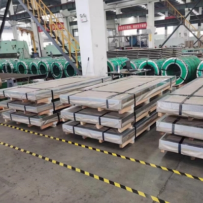 JIS G4312 SUH409L AISI 409L 1.4509 Lembar baja tahan karat 2mm Untuk pipa knalpot Finish 2D