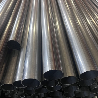 441 409L 444 436L 439 Stainless Steel Welded Round Pipe ERW Untuk pipa knalpot mobil