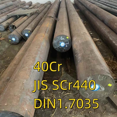 Bar bulat 40cr JIS SCr440 DIN 1.7035 Struktur paduan Baja