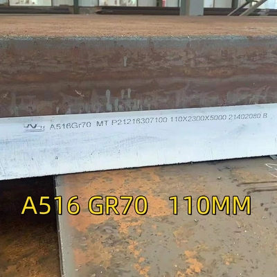 SA 516 GR.70N+NACE 5000 x 2300 x 110MM THK Piring bawah Sesuai dengan ISO 15156 / NACE MR 0175