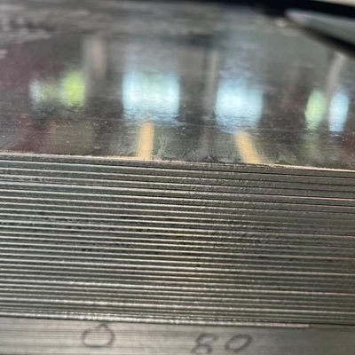 JIS G3302 SGCC DX51D Hot Dip GI Sheet Lebar lembar biasa 914mm 1250mm 80g/m2 Untuk lembar bergelombang