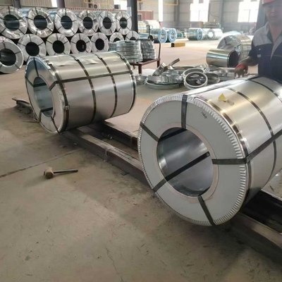 ASTM A653 G90 DX51D SGH340 Kekuatan Tinggi Dengan Lapisan Galvanized Z275 Steel Coil Zero Spangle