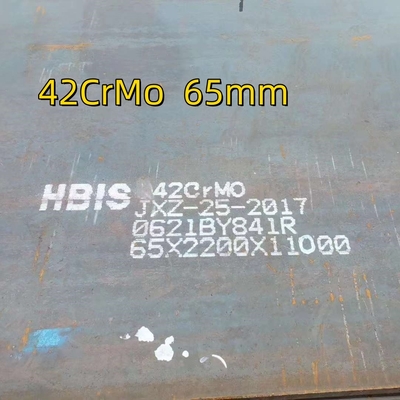 EN 10083 DIN 1.7225 42CrMo4 JIS G4053 SCM 440 SAE 4140 / 4142 Plat Baja Alloy