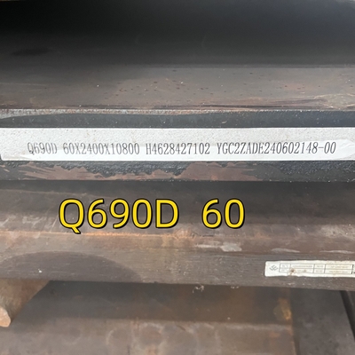Piring baja paduan panas berkualitas tinggi EN 10025 Q690D Q690E S690Q S690QL 60*2500mm