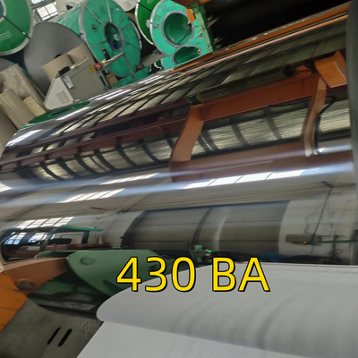 430 0,38 1000 2000 8K dan BA Lembar stainless steel SUS430 1.4016 Lembar logam