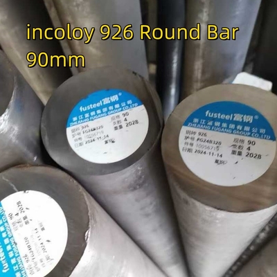 926(1.4529) Baja tahan karat Solid Round Bar 8367/N08926 Bright Rod Dimensi 6-250MM