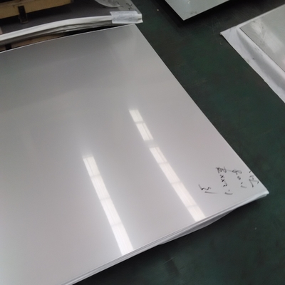 SS316L 2b Lembar baja tahan karat ASTM AISI 316L 1.5*2000*6000mm Matt Finished With PVC Film