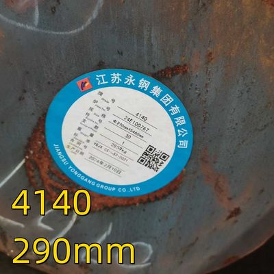 Batang Bulat Baja Paduan SAE4140 Canai Panas OD 200-600mm SCM440 Batang Padat Tempa