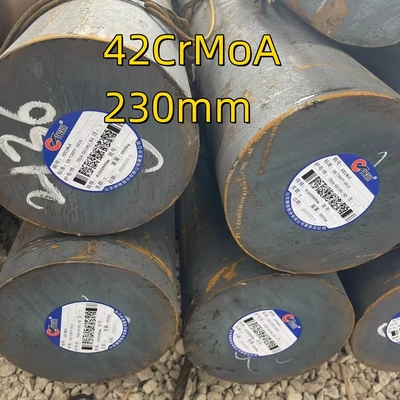 Baja tempa 42CrMoA OD 14 " 360MM Pin Puller Baja utama permukaan rod bulat Dipotong