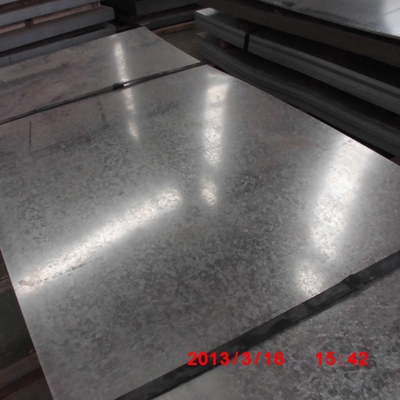 Plat baja karbon permukaan galvanis A36 A36M Q235B Hot Dip Plat baja galvanis 6mm 8mm