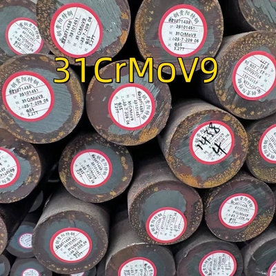 Nitrida baja bulat Bar D 470 mm Bahan 1.8519 31crmov9 Qt baja tempa Soil Rod