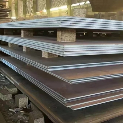 Astm A283 Grade C Hot Rolled Carbon Steel Sheet Plate Metal Smooth Surface 8.0*2000*6000mm Dengan Mtc En 10204 Tipe 3.1