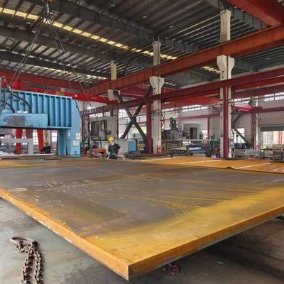 Astm A283 Grade C Hot Rolled Carbon Steel Sheet Plate Metal Smooth Surface 8.0*2000*6000mm Dengan Mtc En 10204 Tipe 3.1