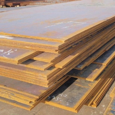 SS400 Lembar Baja Hot Rolled/ Lembar Baja Karbon A36 Q235B Dengan Lebar 1500 - 2500mm