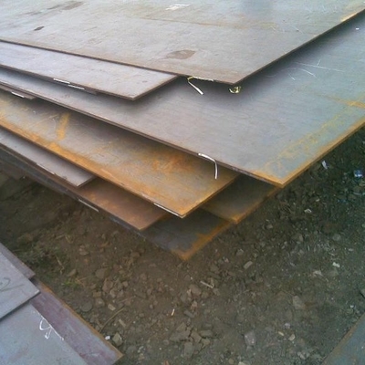 SS400 Lembar Baja Hot Rolled/ Lembar Baja Karbon A36 Q235B Dengan Lebar 1500 - 2500mm
