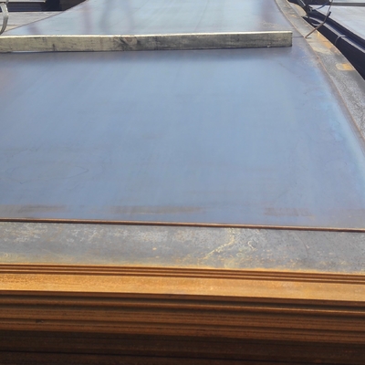Q235 A36 Lempeng baja panas EN10028 S235JR MS Lempeng baja karbon 6.0*1500*6000MM