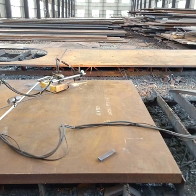 EN10025-2 S355J2+AR Hot Rolled Steel Plate Alloy S355J0 S355JR S355J2+N Kekuatan tinggi