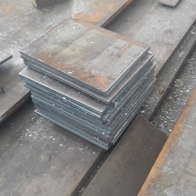 EN10025 S355J2+ N Piring baja bergelombang panas Memotong ke berbagai bentuk Memotong Bagian Pengolahan
