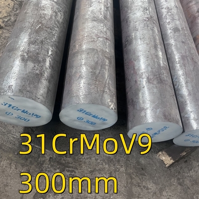 250mm 470mm Diameter EN 10085 31crmov9 DIN 17211 Baja Alloy Forging Bar