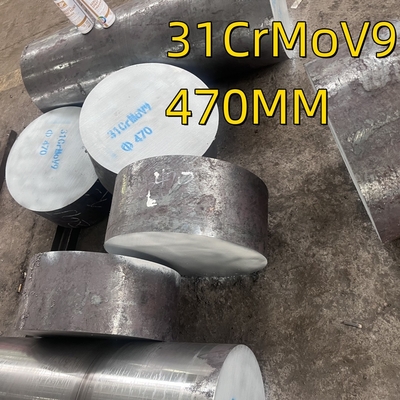 250mm 470mm Diameter EN 10085 31crmov9 DIN 17211 Baja Alloy Forging Bar