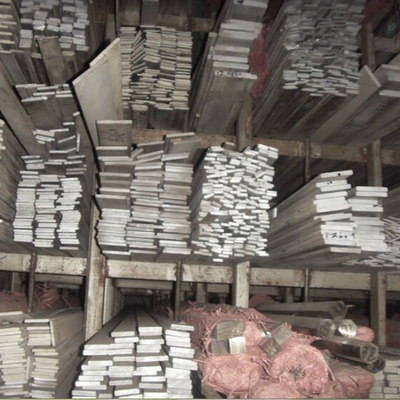 Hot Rolled 316Ti Stainless Steel Flat Bar SUS 316Ti Metal Square Bar Dengan Inspeksi SGS / BV 3.1