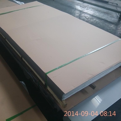 DIN1.4301 1.2*1500*3000 SUS304 Lembar logam stainless steel dengan film PE 2B dengan sertifikat 3.1